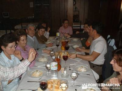 Comida en Peñafiel - divertirse; marcha de san sebastián